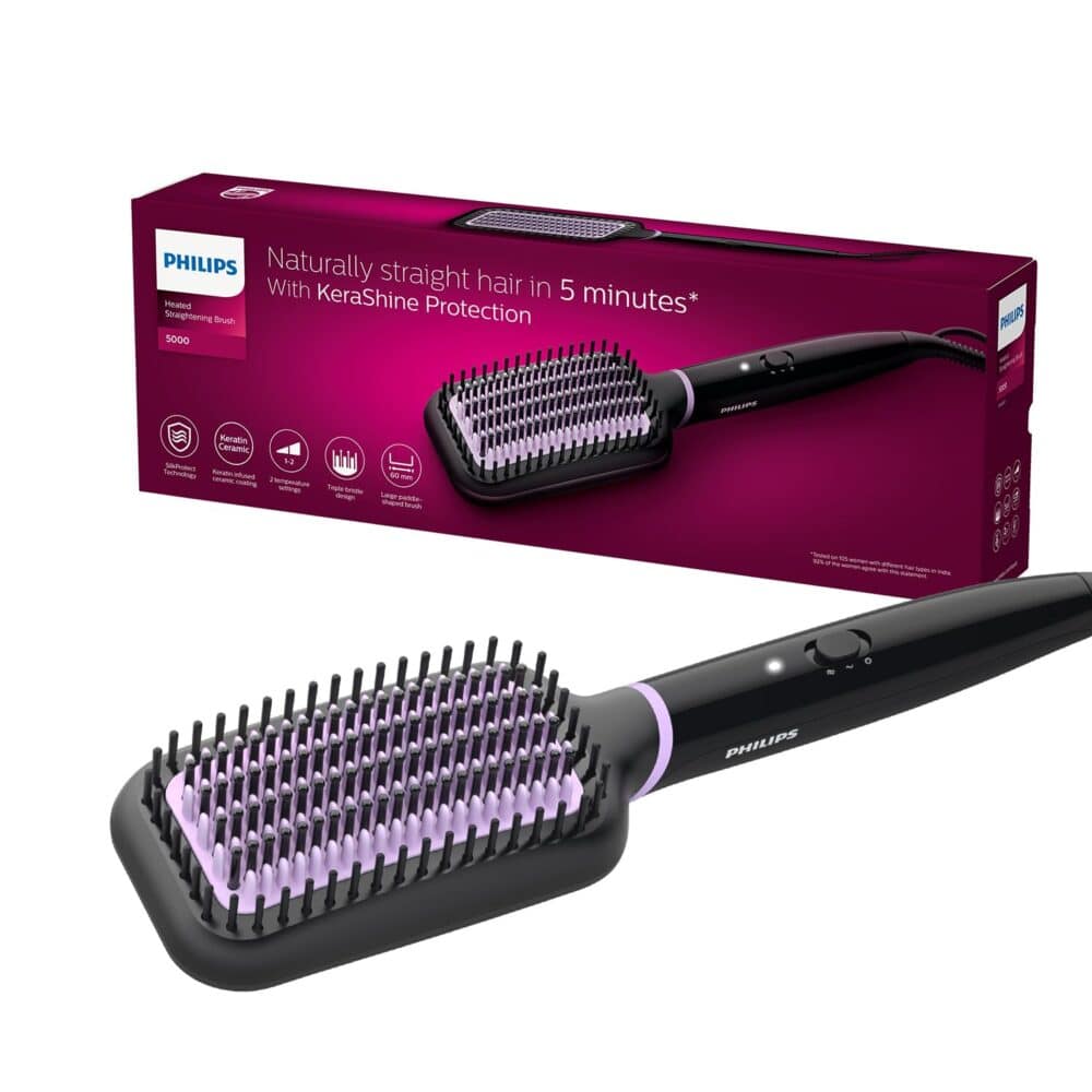 You are currently viewing Philips Hair Straightener Brush Review – Get Smooth, Shiny Hair in Just 5 Minutes!