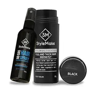 buy one of the best hair fiber powders for bald spots due to its natural texture and science-based bonding.